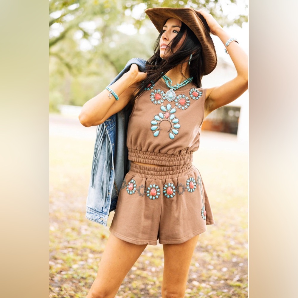 QUEEN OF SPARKLES Rodeo Queen TOP ONLY!!
